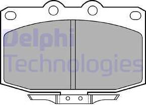 Delphi LP621 - Komplet Pločica, disk-kočnica www.molydon.hr