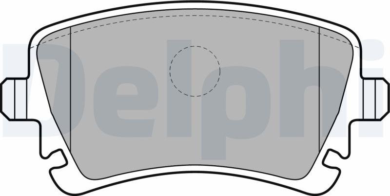 Delphi LP1920-17B1 - Komplet Pločica, disk-kočnica www.molydon.hr