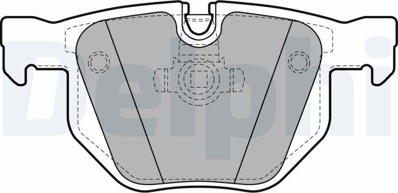 Delphi LP1927-17B1 - Komplet Pločica, disk-kočnica www.molydon.hr