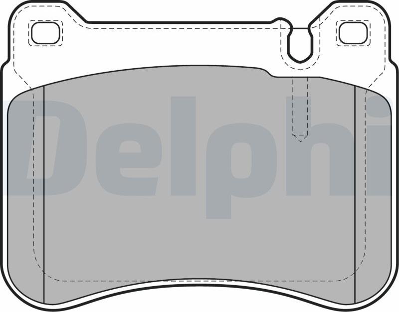 Delphi LP1979-17B1 - Komplet Pločica, disk-kočnica www.molydon.hr