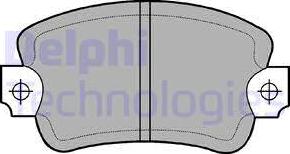 Delphi LP197 - Komplet Pločica, disk-kočnica www.molydon.hr