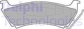 Delphi LP1501 - Komplet Pločica, disk-kočnica www.molydon.hr