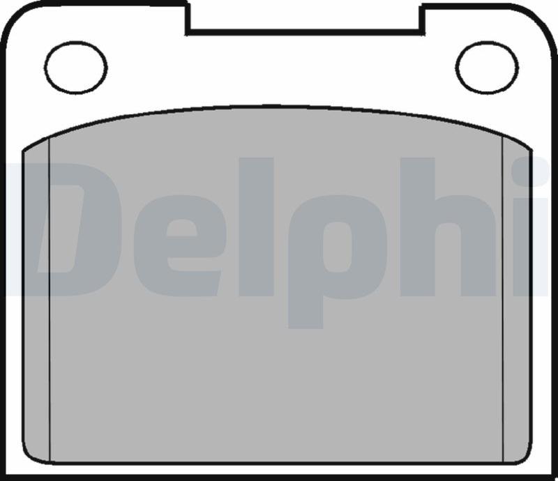 Delphi LP15-17B1 - Komplet Pločica, disk-kočnica www.molydon.hr