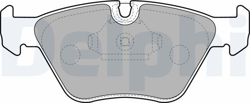 Delphi LP1608-17B1 - Komplet Pločica, disk-kočnica www.molydon.hr