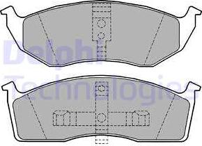 Delphi LP1164 - Komplet Pločica, disk-kočnica www.molydon.hr