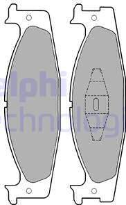 Delphi LP1170 - Komplet Pločica, disk-kočnica www.molydon.hr