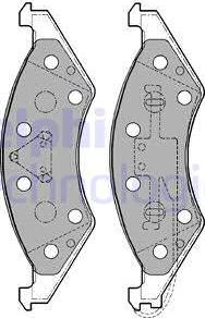 Delphi LP1177 - Komplet Pločica, disk-kočnica www.molydon.hr