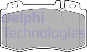 Delphi LP1828-18B1 - Komplet Pločica, disk-kočnica www.molydon.hr