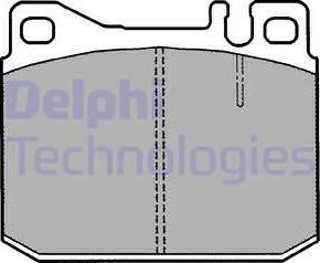 Delphi LP1208 - Komplet Pločica, disk-kočnica www.molydon.hr