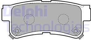 Delphi LP1765 - Komplet Pločica, disk-kočnica www.molydon.hr