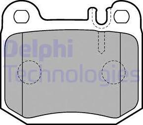 Delphi LP1705 - Komplet Pločica, disk-kočnica www.molydon.hr