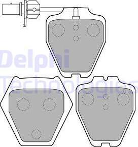 Delphi LP1703 - Komplet Pločica, disk-kočnica www.molydon.hr