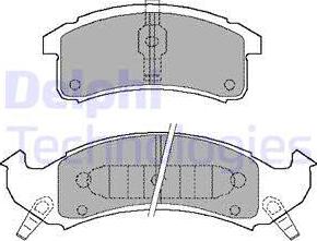 Delphi LP897 - Komplet Pločica, disk-kočnica www.molydon.hr