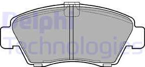 Delphi LP810 - Komplet Pločica, disk-kočnica www.molydon.hr