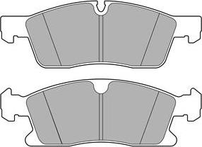 Mercedes-Benz 0064203920 - Komplet Pločica, disk-kočnica www.molydon.hr