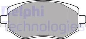 Delphi LP3306 - Komplet Pločica, disk-kočnica www.molydon.hr