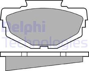 Delphi LP26 - Komplet Pločica, disk-kočnica www.molydon.hr