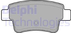 Delphi LP2055 - Komplet Pločica, disk-kočnica www.molydon.hr