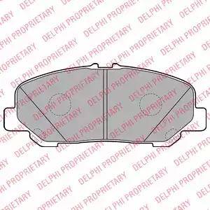 Delphi LP2119 - Komplet Pločica, disk-kočnica www.molydon.hr