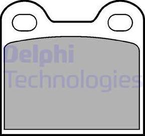 Delphi LP21 - Komplet Pločica, disk-kočnica www.molydon.hr