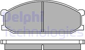 Delphi LP280 - Komplet Pločica, disk-kočnica www.molydon.hr