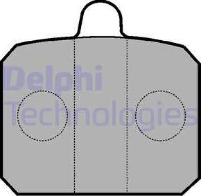 Delphi LP235 - Komplet Pločica, disk-kočnica www.molydon.hr