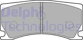 Delphi LP2217 - Komplet Pločica, disk-kočnica www.molydon.hr