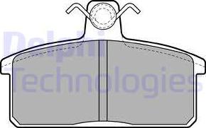 Delphi LP2281 - Komplet Pločica, disk-kočnica www.molydon.hr