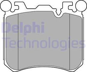 Delphi LP2287 - Komplet Pločica, disk-kočnica www.molydon.hr