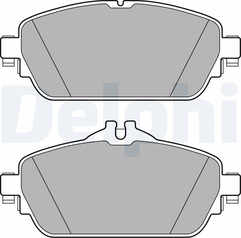 Delphi LP2764-17B1 - Komplet Pločica, disk-kočnica www.molydon.hr