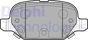 Delphi LP2761 - Komplet Pločica, disk-kočnica www.molydon.hr