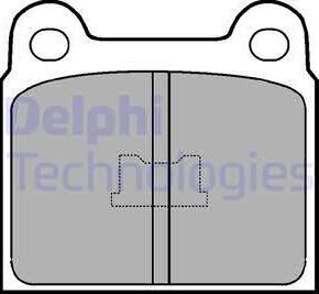 Delphi LP76 - Komplet Pločica, disk-kočnica www.molydon.hr