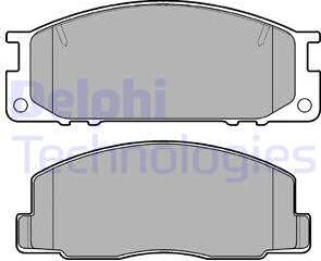 Delphi LP739 - Komplet Pločica, disk-kočnica www.molydon.hr