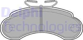 Delphi LP735 - Komplet Pločica, disk-kočnica www.molydon.hr