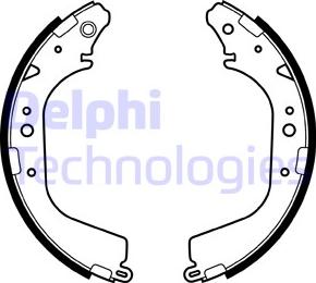 Delphi LS1408 - Komplet kočnica, bubanj kočnice www.molydon.hr