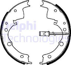 Delphi LS1605 - Komplet kočnica, bubanj kočnice www.molydon.hr