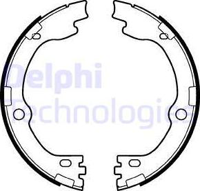 Delphi LS2119 - Komplet kočionih obloga, rucna kočnica www.molydon.hr
