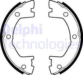 Delphi LS2115 - Komplet kočnica, bubanj kočnice www.molydon.hr