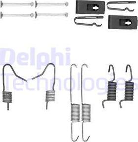 Delphi LY1402 - Komplet pribora, kočione papuce rucne kočnice www.molydon.hr