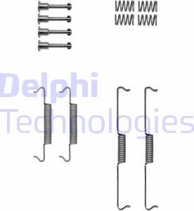 Delphi LY1422 - Komplet pribora, kočione papuce rucne kočnice www.molydon.hr