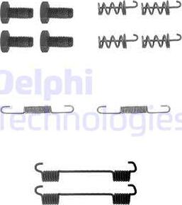 Delphi LY1104 - Komplet pribora, kočione papuce rucne kočnice www.molydon.hr