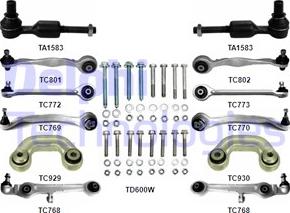 Delphi TC1300KIT-11B1 - Set za popravak, ramae www.molydon.hr