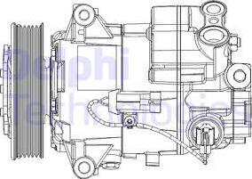 Delphi TSP0155947 - Kompresor, klima-Uređaj www.molydon.hr