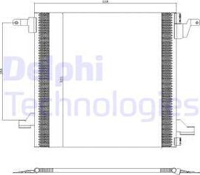 Delphi TSP0225434 - Kondenzator, klima-Uređaj www.molydon.hr