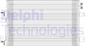 Delphi TSP0225601 - Kondenzator, klima-Uređaj www.molydon.hr