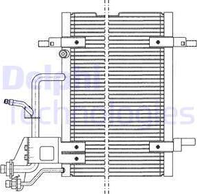 Delphi TSP0225011 - Kondenzator, klima-Uređaj www.molydon.hr