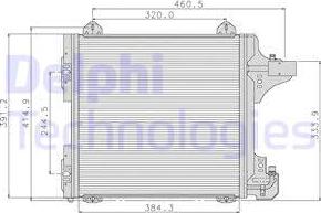 Delphi TSP0225089 - Kondenzator, klima-Uređaj www.molydon.hr