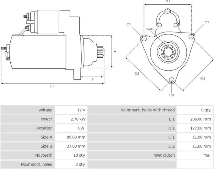 Denso 4280001690 - Rotor, starter www.molydon.hr