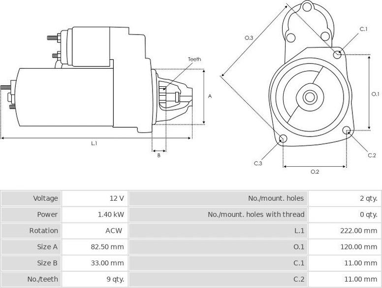 Denso 4280002291 - Starter www.molydon.hr