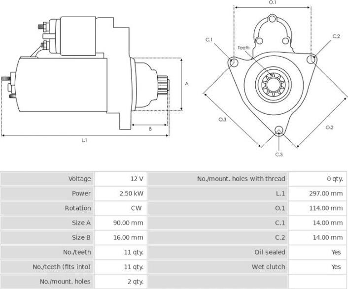 Denso 1280004110 - Starter www.molydon.hr